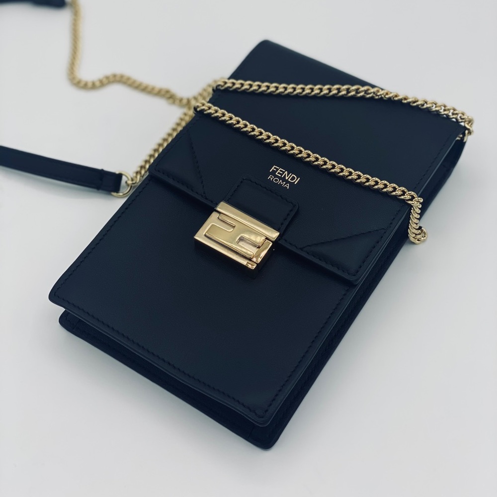 FENDI phone case on chain crossbody